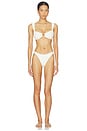 view 4 of 4 Cannes Bikini Top in Ivory
