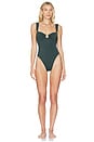 view 1 of 3 Cannes One Piece in Ivy Green