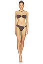 view 4 of 4 HAUT DE MAILLOT DE BAIN FORMENTERA in Espresso