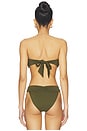 view 3 of 4 HAUT DE MAILLOT DE BAIN FORMENTERA in Juniper Green