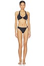 view 4 of 4 Ischia Bikini Top in Black