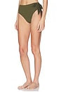 view 2 of 4 Tahiti Bikini Bottom in Juniper Green