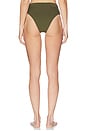 view 3 of 4 Tahiti Bikini Bottom in Juniper Green