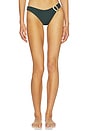 view 1 of 4 Cabo Verde Bikini Bottom in Ivy Green