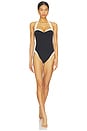 view 1 of 3 Cote D'azur One Piece in Black & Ivory