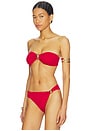 view 2 of 4 HAUT DE MAILLOT DE BAIN FORMENTERA in Red