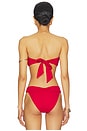 view 3 of 4 HAUT DE MAILLOT DE BAIN FORMENTERA in Red