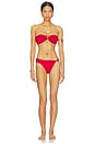 view 4 of 4 HAUT DE MAILLOT DE BAIN FORMENTERA in Red
