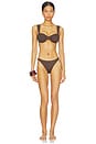 view 4 of 4 BAS DE MAILLOT DE BAIN MAUI in Espresso