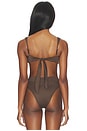 view 3 of 4 TOP BIKINI ISOLA in Espresso