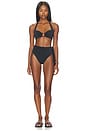 view 4 of 4 BRAGUITA BIKINI TAHITI in Black