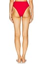 view 4 of 5 Tahiti Bikini Bottom in Red