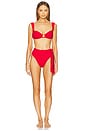 view 5 of 5 Tahiti Bikini Bottom in Red