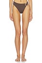 view 1 of 5 Cayman Island Bikini Bottom in Espresso