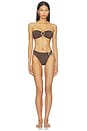 view 4 of 5 Cayman Island Bikini Bottom in Espresso