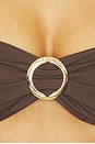 view 6 of 5 Cayman Island Bikini Top in Espresso