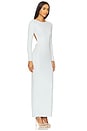 view 3 of 3 Aisha Maxi Dress in Baby Blue