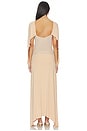 view 3 of 3 Evelyn Dress in Nude
