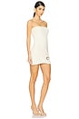 view 2 of 3 Irina Horseshoe Mini Dress in Cream