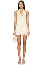 view 1 of 3 Cloud Mini Dress in Beige