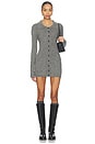 view 1 of 3 Norah Knit Mini Dress in Grey