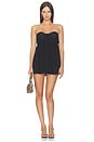 view 1 of 4 VESTIDO BLOSSOM PUFF  in Black