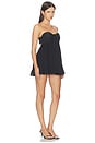 view 4 of 4 VESTIDO BLOSSOM PUFF  in Black
