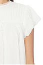view 5 of 4 VESTIDO SABRINA MINI  in White
