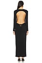 view 4 of 4 Aisha Maxi Dress in Noir