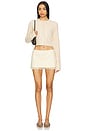 view 5 of 6 Bloom Skort in Ivory