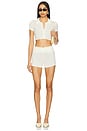view 5 of 6 Marbella Mini Short in Ivory