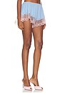 view 2 of 6 Misia Short in Powder Blue & Pink