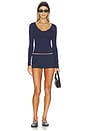 view 6 of 6 Bailee Skort in Navy