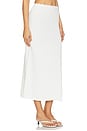 view 2 of 6 Dalia Skirt in White
