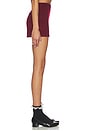 view 3 of 6 Elle Knit Skirt in Dark Red