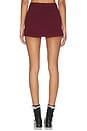 view 4 of 6 Elle Knit Skirt in Dark Red