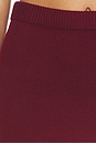 view 6 of 6 Elle Knit Skirt in Dark Red