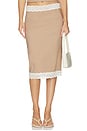 view 1 of 6 FALDA COUCOU  in Milk Chocolate & Ivory