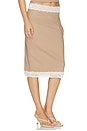 view 2 of 6 FALDA COUCOU  in Milk Chocolate & Ivory
