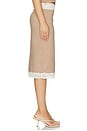 view 3 of 6 FALDA COUCOU  in Milk Chocolate & Ivory