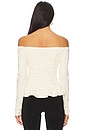 view 3 of 5 Serene Long Sleeve in Yellow Polka Dot