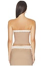 view 3 of 5 Coucou Top in Milk Chocolate & Ivory