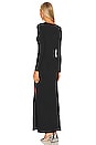 view 3 of 3 The Charlie Slit Knit Dress in Black