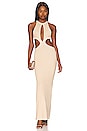 view 1 of 3 Bridget Dress in Gold