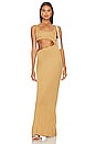 view 1 of 3 MAXIVESTIDO MARNI in Gold