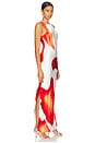 view 2 of 3 VESTIDO ZADIE in Red Mushroom Print