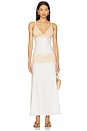 view 1 of 3 Sylvie Dress in White Natural Combo