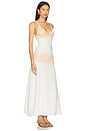 view 2 of 3 Sylvie Dress in White Natural Combo
