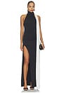 view 1 of 4 ROBE OTTI  in Black & Cream