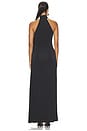 view 5 of 4 ROBE OTTI  in Black & Cream